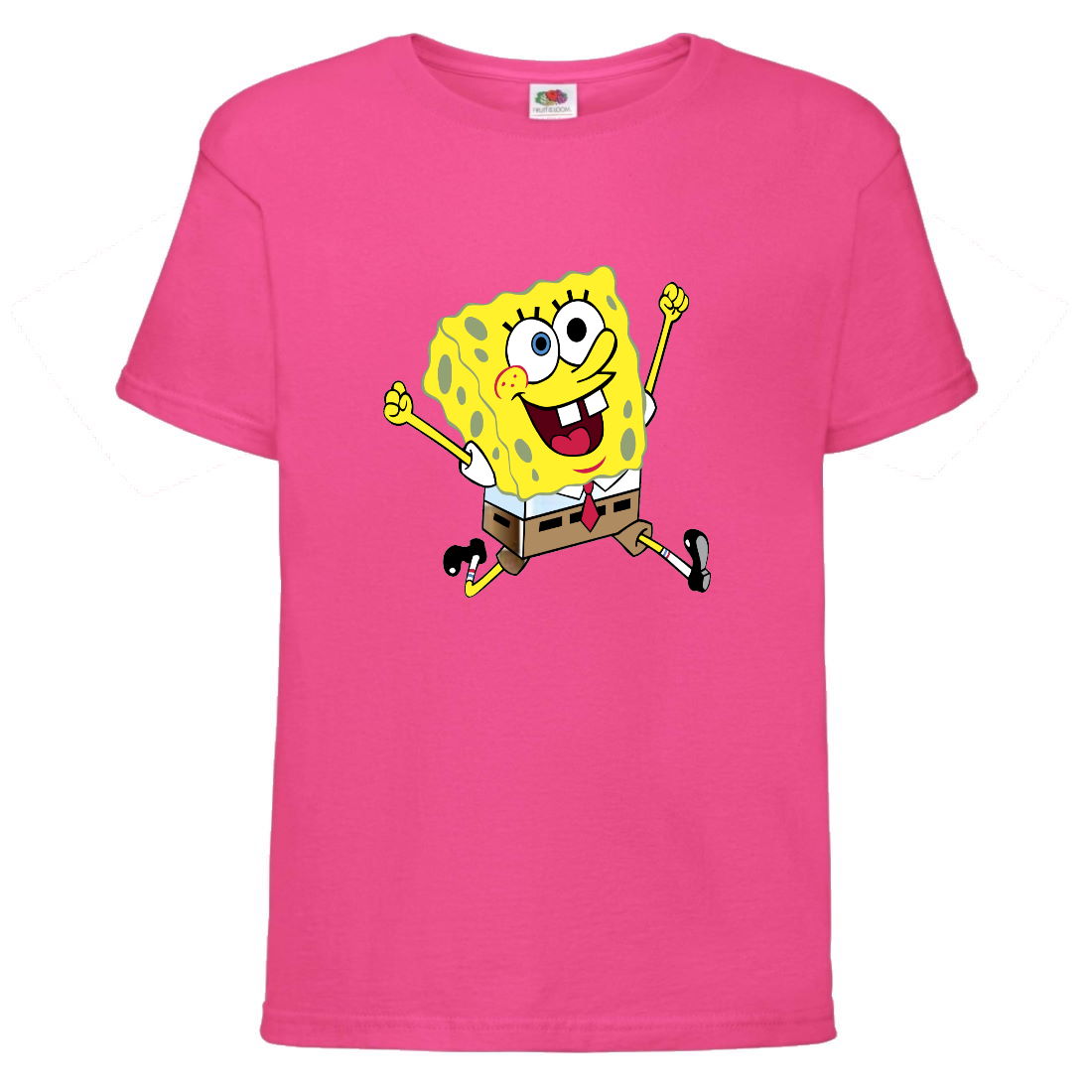 

Футболка детская Спанч Боб 12 (Sponge Bob) розовая 164 см