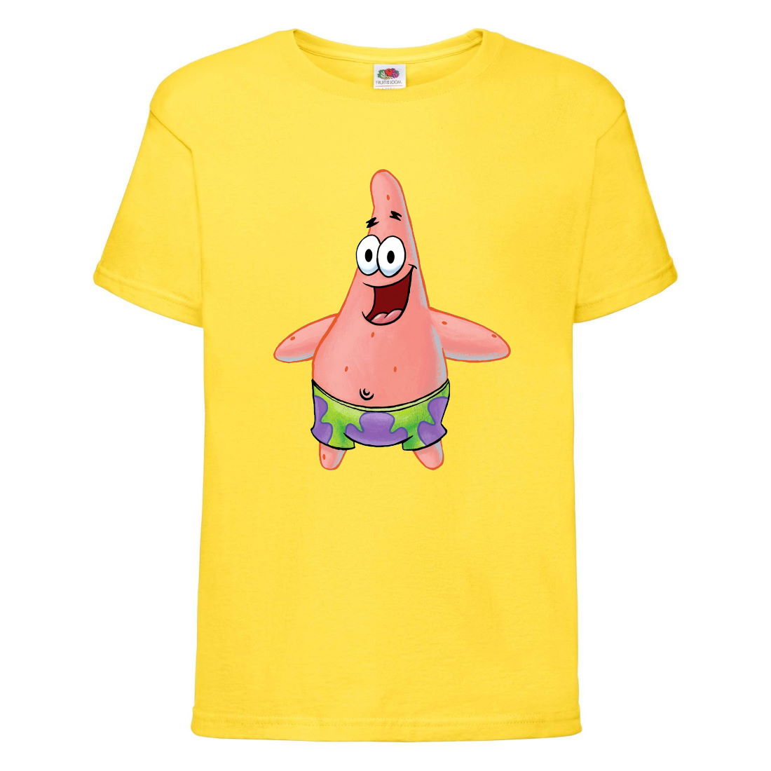 

Футболка детская Спанч Боб 21 (Sponge Bob) желтая 128 см
