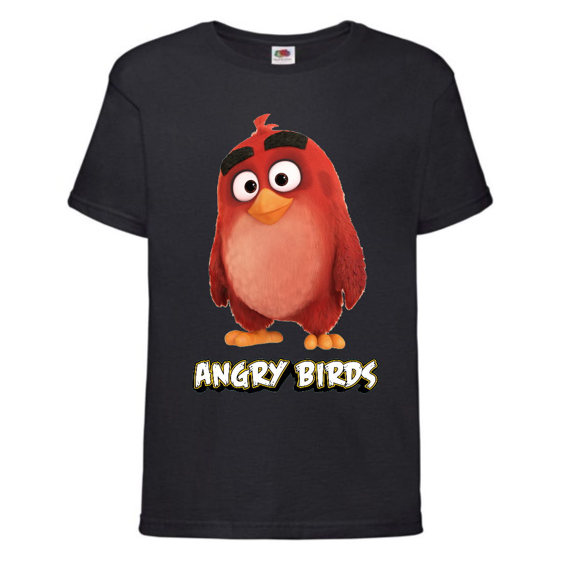 

Футболка детская Энгри Бердс (Angry Birds) черная (AB-red-black) 140 см