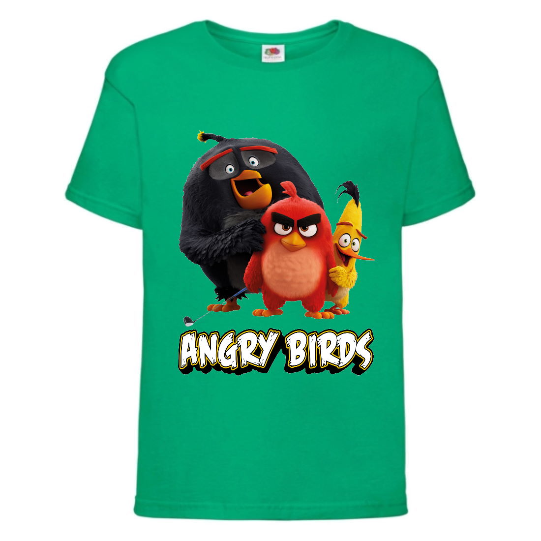 

Футболка детская Энгри Бердс (Angry Birds) зеленая (AB-red-chak&bomb-3-green) 152 см