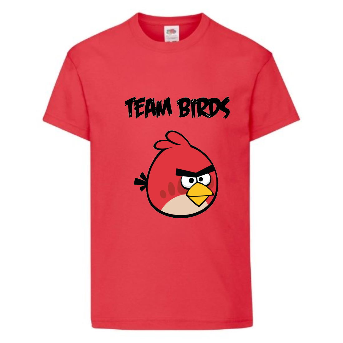 

Футболка детская Энгри Бердс (Angry Birds) красная (AB-red&tim-red) 116 см