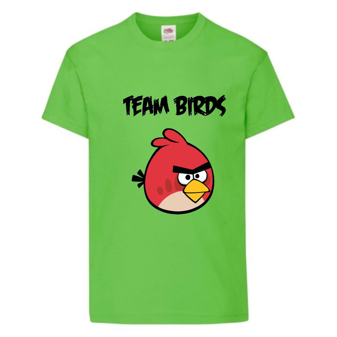 

Футболка детская Энгри Бердс (Angry Birds) зеленая (AB-red&tim-green) 140 см