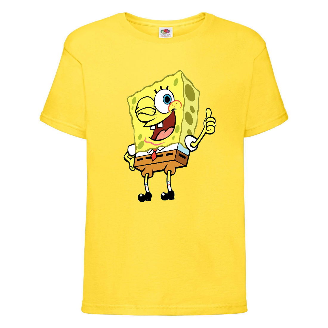 

Футболка детская Спанч Боб 2 (Sponge Bob) желтая 140 см