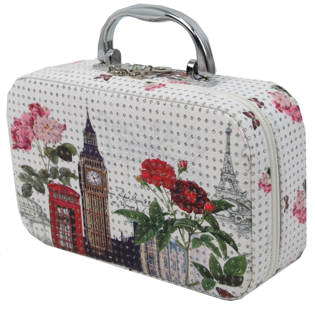 

Бьюти-кейс Loren London-Paris YHSD042501-3 белый