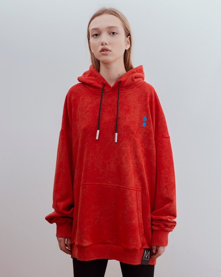 

Худи Métrique A2: HUMAN - RED ACID'90 L/XL Красный E7