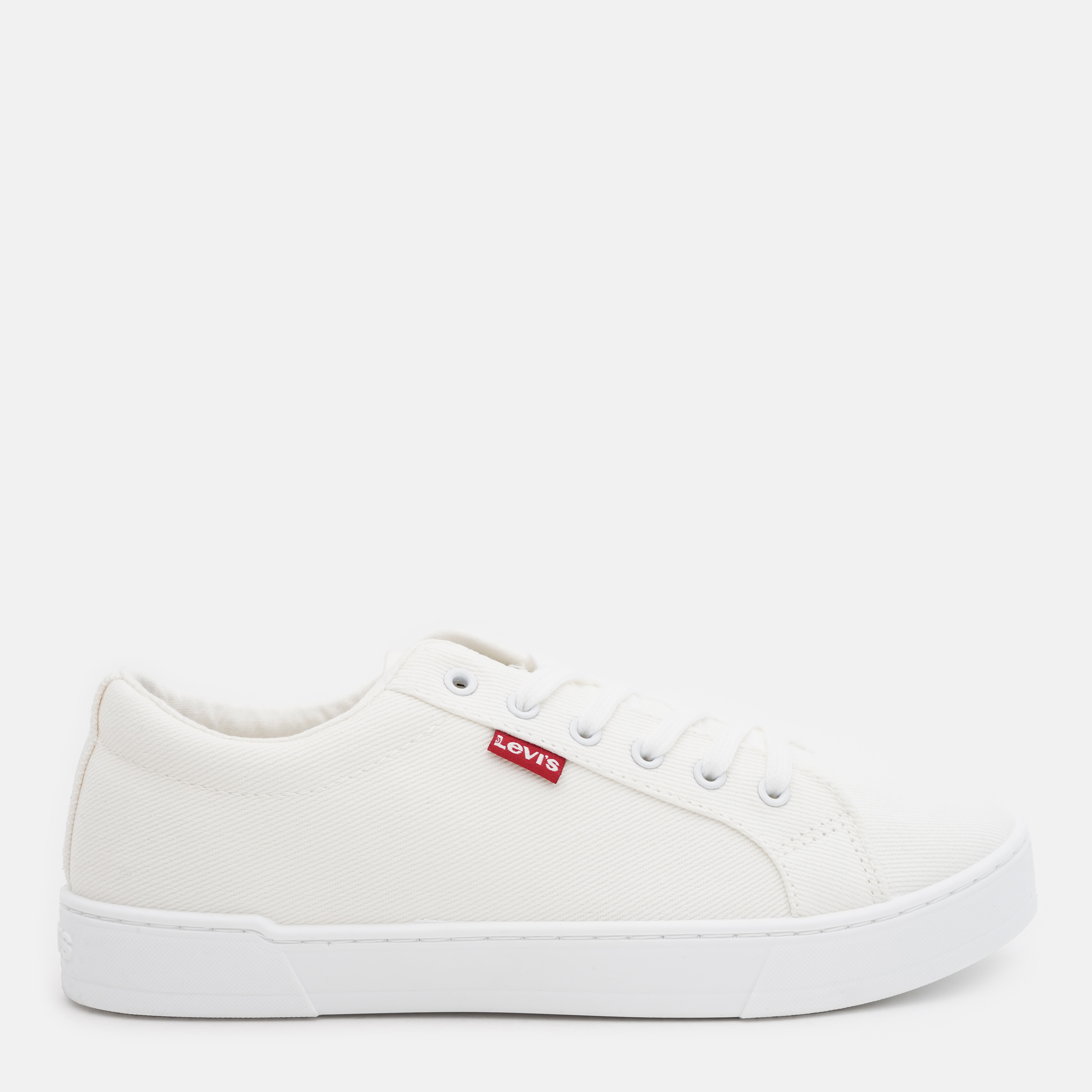 Акція на Жіночі кеди низькі Levi's MALIBU 2.0 234198-634-50 39 Brilliant White від Rozetka