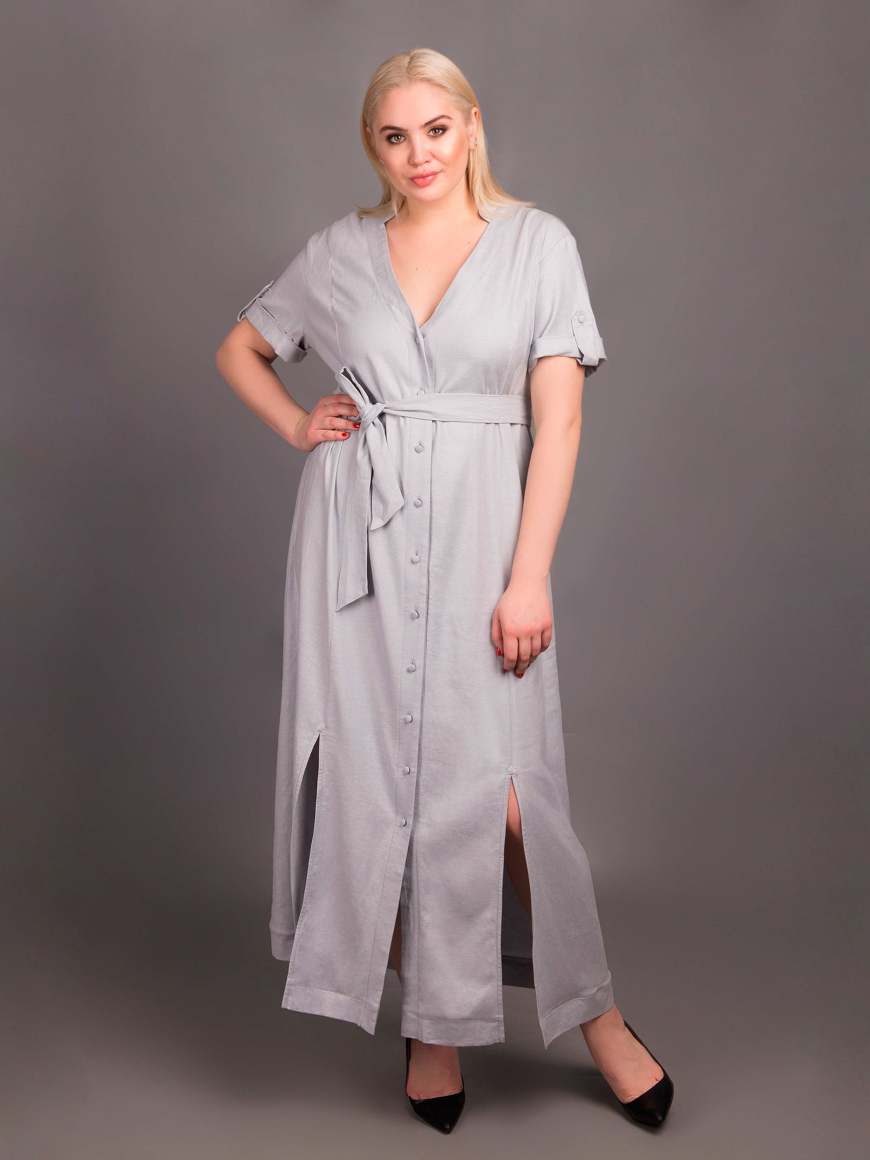 

Платье ANDRE TAN Plus P28035P XXXL Серое