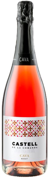 Вино ігристе Castell De La Comanda CAVA рожеве сухе 0.75 л 11.5% (8437006918886)