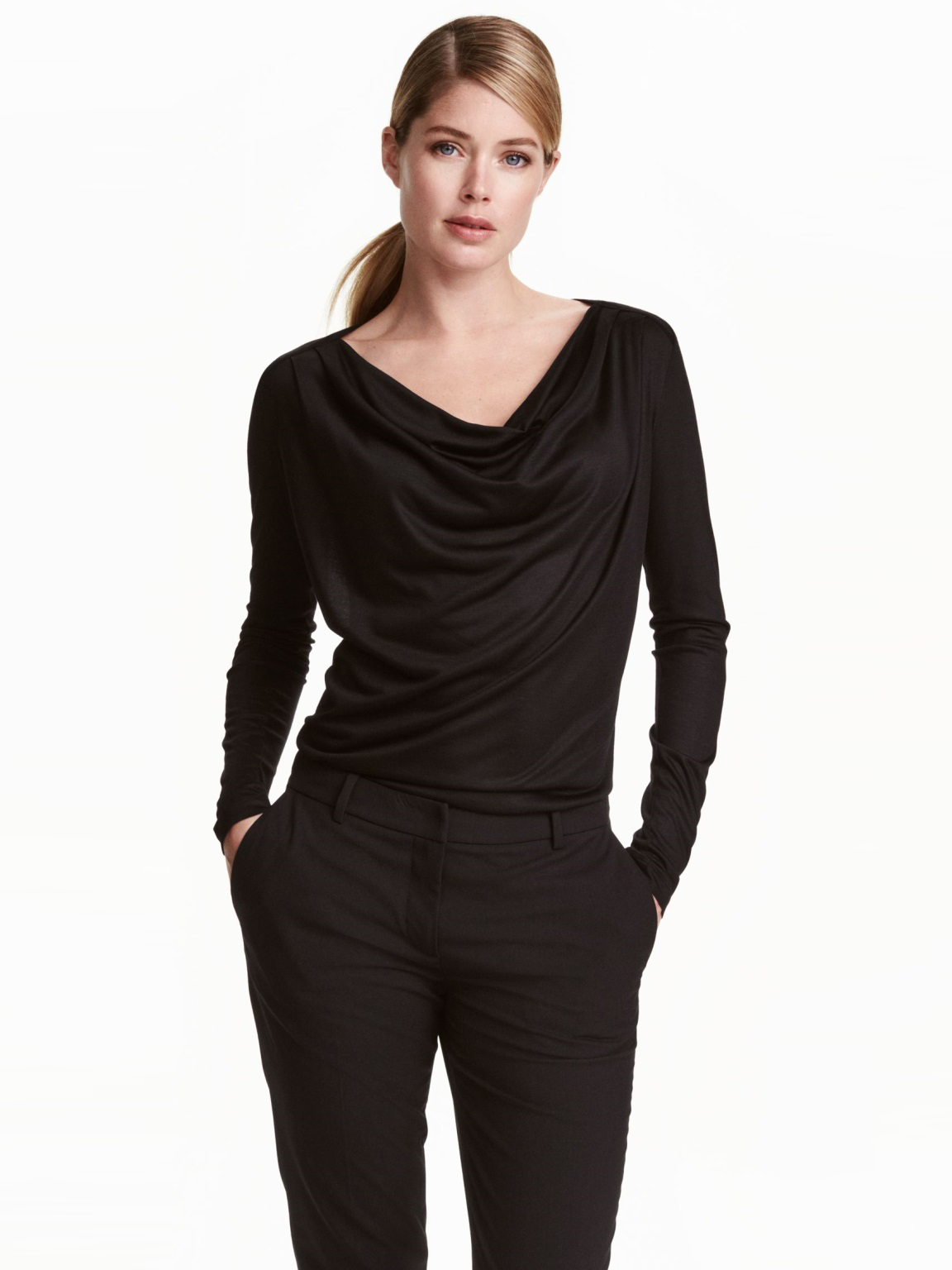 

Пуловер H&M 04272874_1 M Черный
