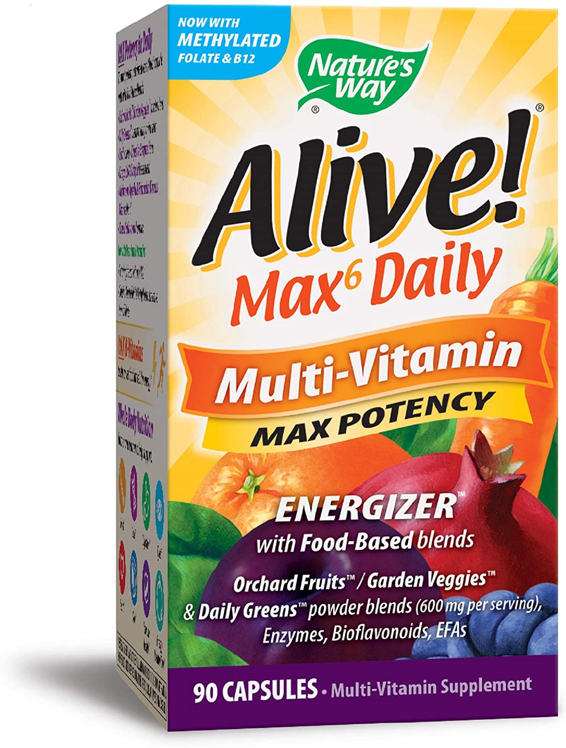 Витамины natures. Витамино минеральныйкомплекс Alive. Nature's way Alive мультивитамин max3 Daily. Натурес Вэй Multi Vitamin Max Protency. Alive! Max6 Daily мультивитамины капс. №90.