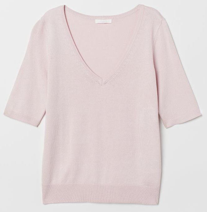 

Пуловер H&M 07223439 S Розовый