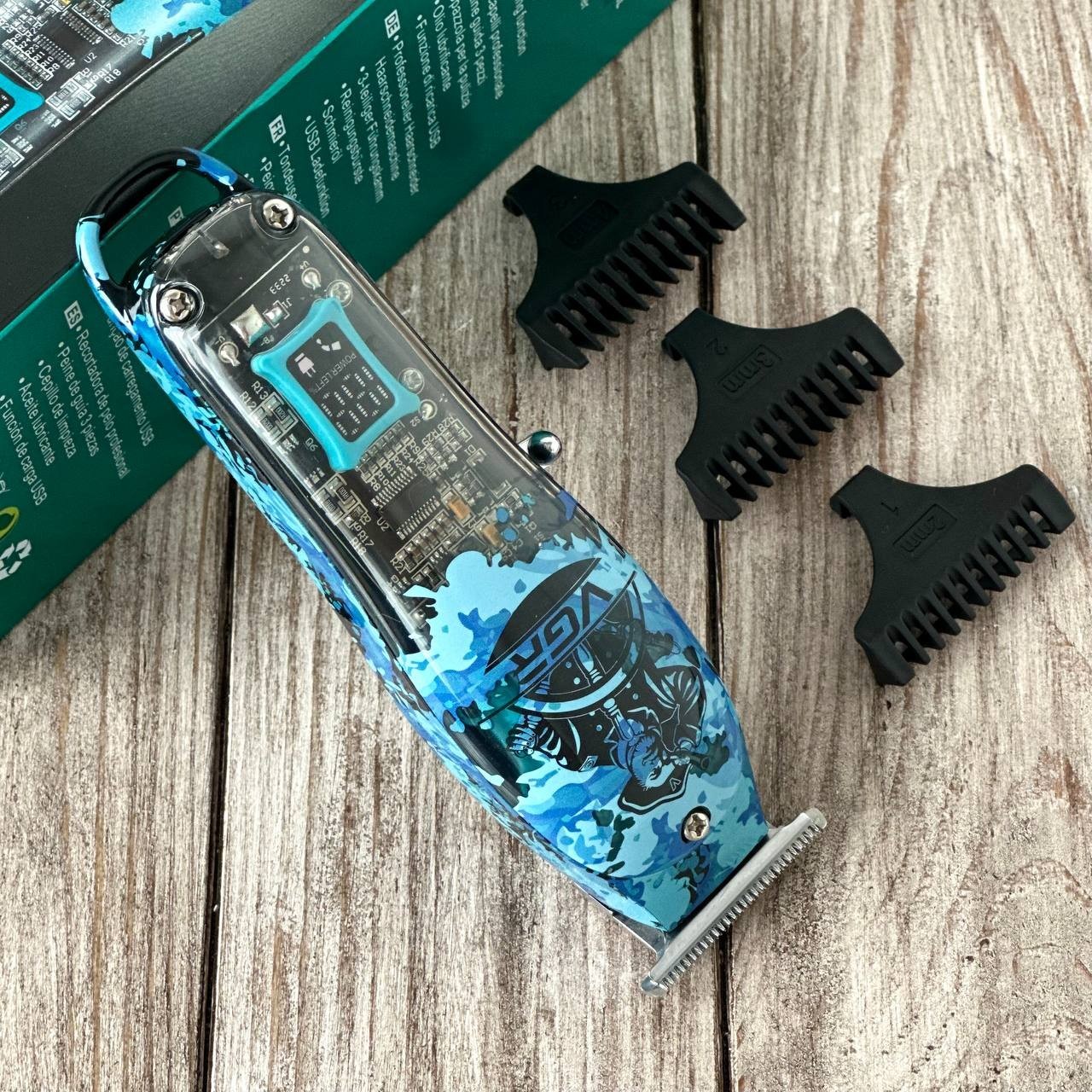 Профессиональный триммер для окантования и бороды VGR Professional Hair ...