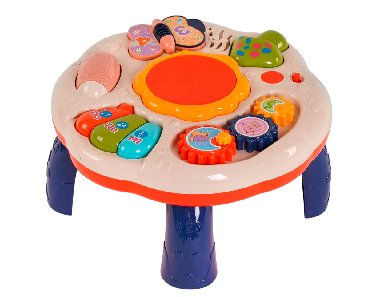 Развивающая игрушка Музыкальный Столик 2 в 1 TK Group Розовый – низкие ...