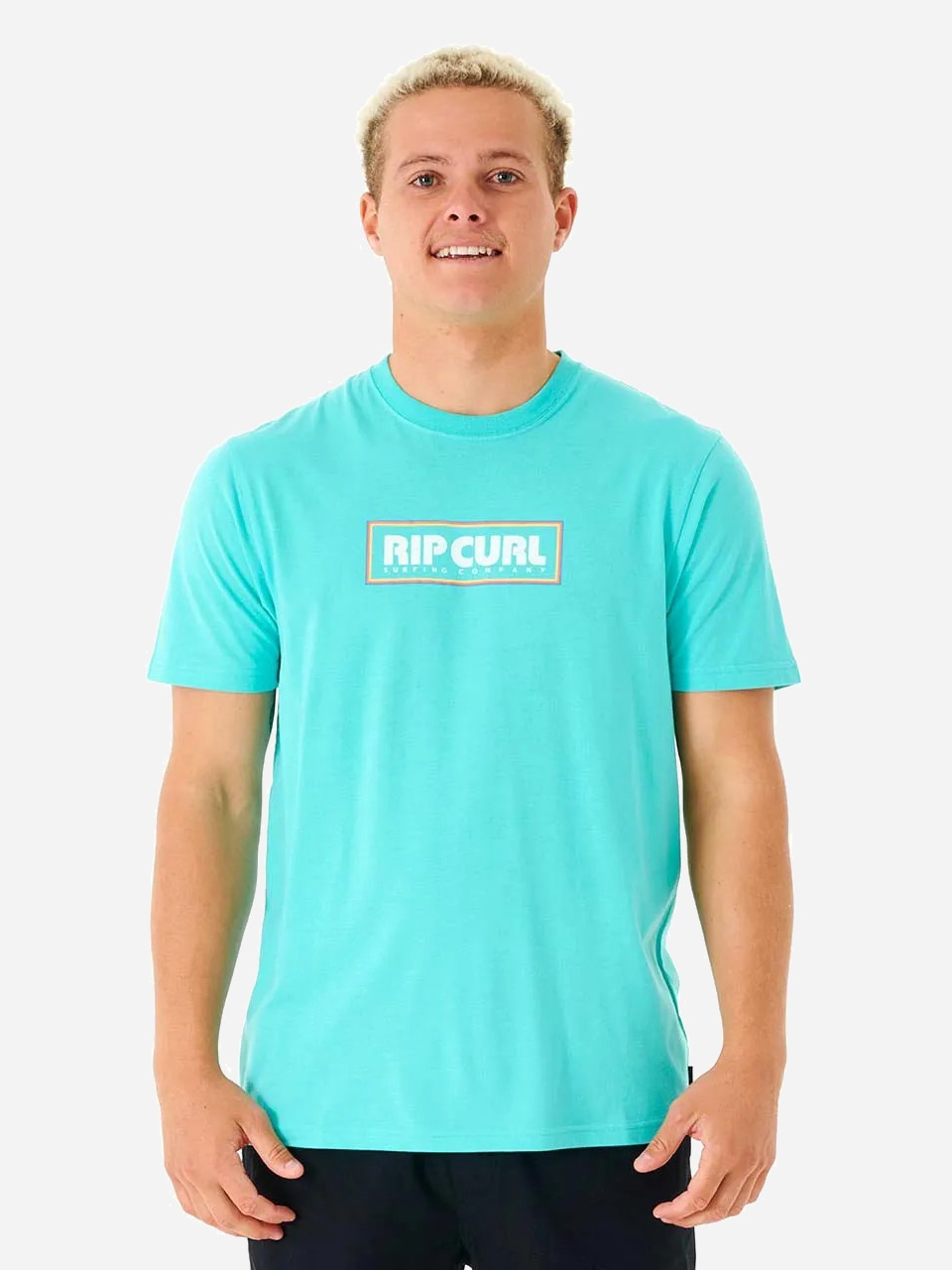 Акція на Футболка Rip Curl Big Mumma Icon Tee 01AMTE-46 S Блакитна від Rozetka