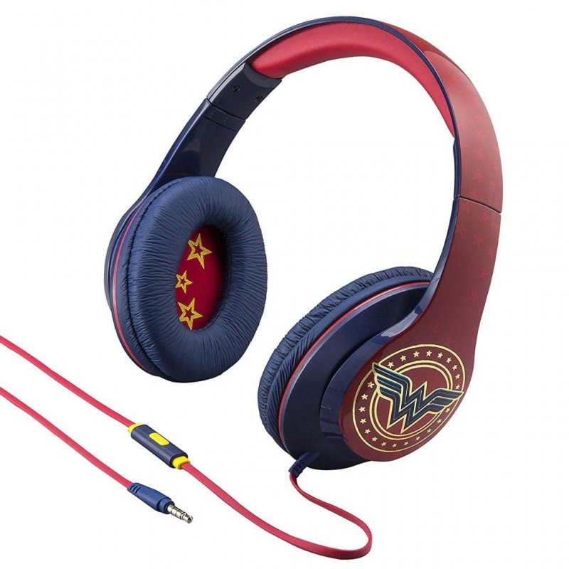 

Наушники eKids iHome Warner Bros Wonder Woman Mic (RI-M40WW.FXV7)