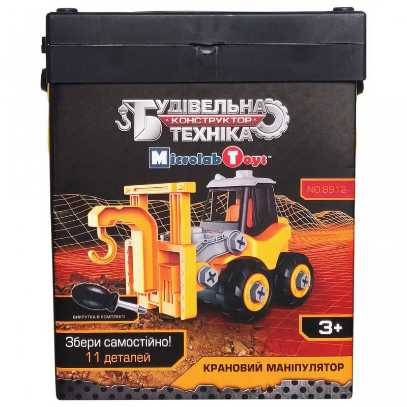 

Конструктор Microlab Toys Строительная техника - крановый манипулятор (MT8912)