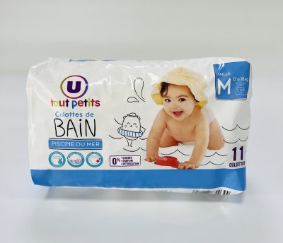 Подгузники-трусики для купания U Tout Petits bain Pants M, р, от 12 ...