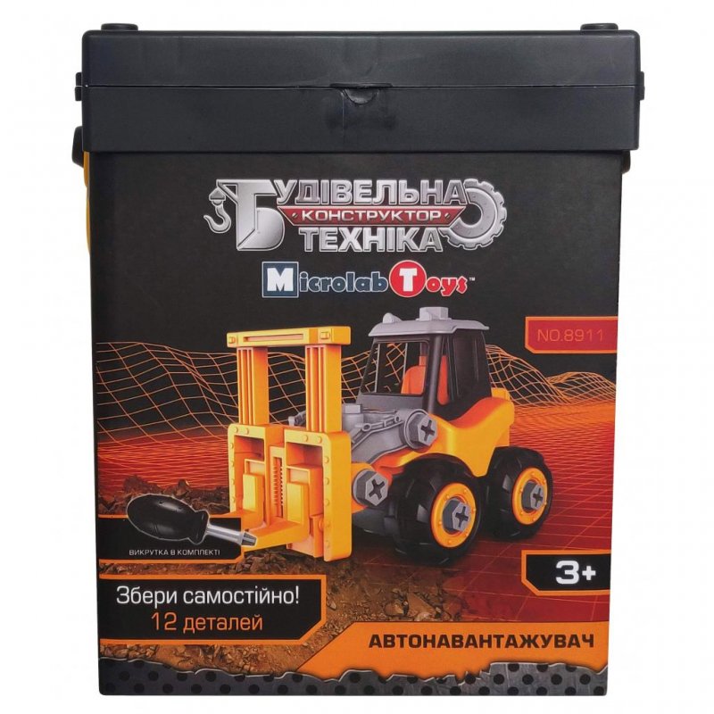 

Конструктор Microlab Toys Строительная техника - автопогрузчик (MT8911)