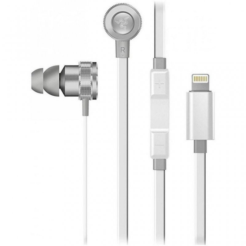 

Наушники Razer Hammerhead for IOS Mercury (RZ04-02090200-R3M1)