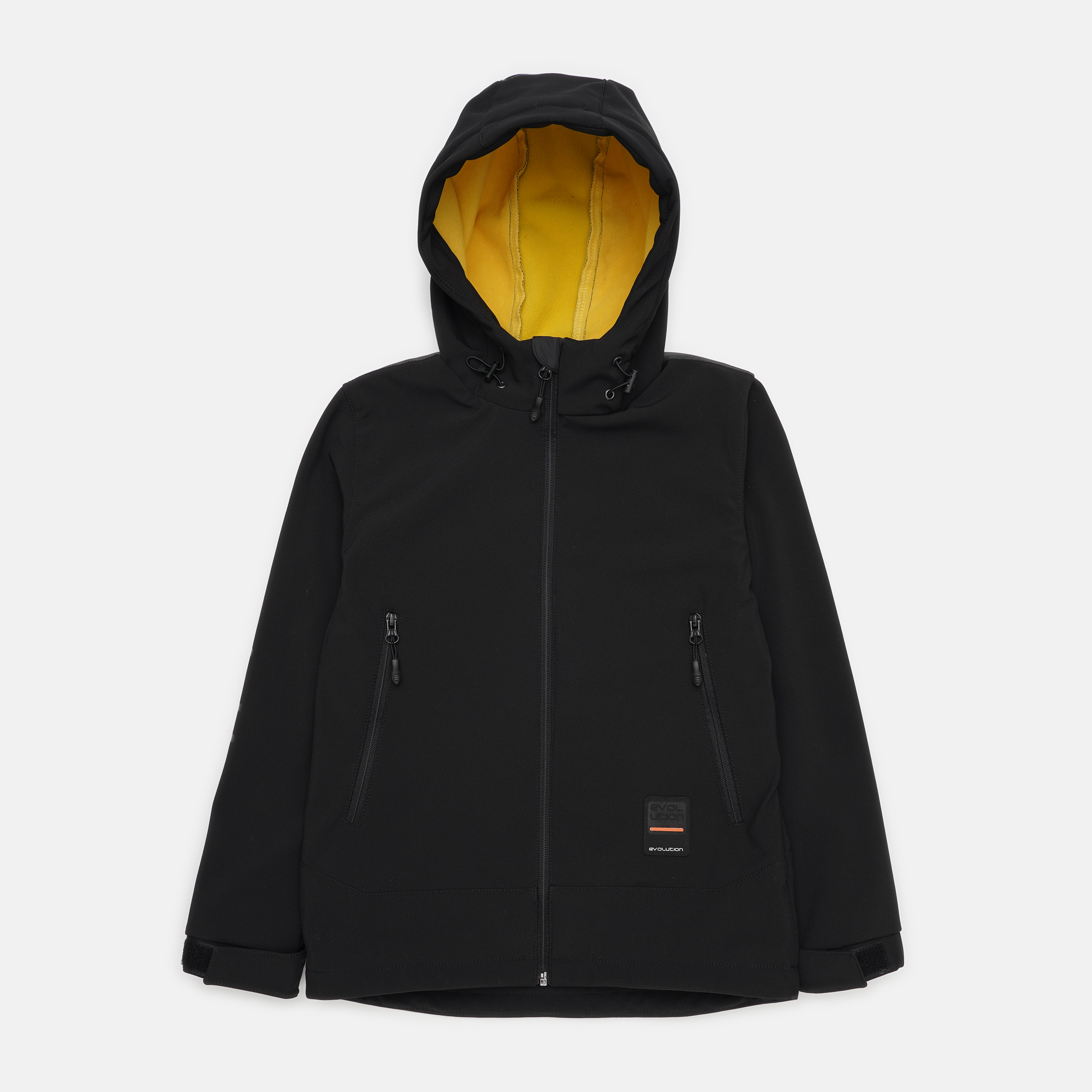 Акція на Підліткова демісезонна куртка для хлопчика Evolution 08-ВМ-22 146 см Чорний/Жовтий від Rozetka