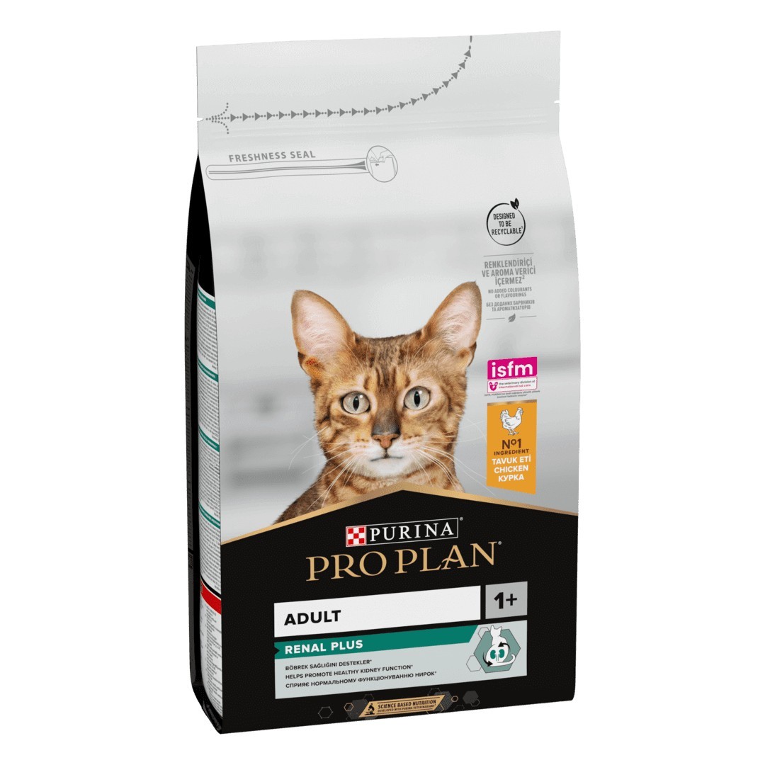 Сухой корм с курицей Purina Pro Plan Adult Renal Plus для взрослых ...