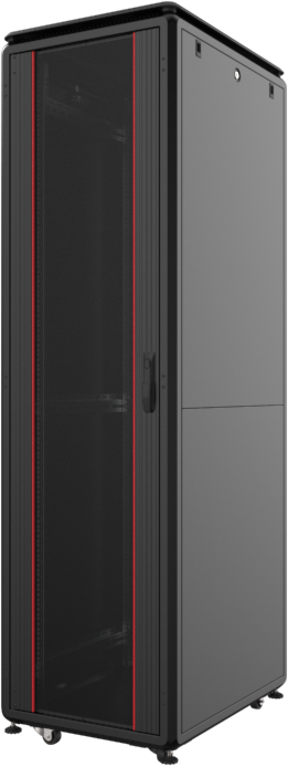 

Шафа підлогова Mirsan GTV 19" 42U 800x800, RAL 9005 Чорний (MR.GTV42U88DE.01)