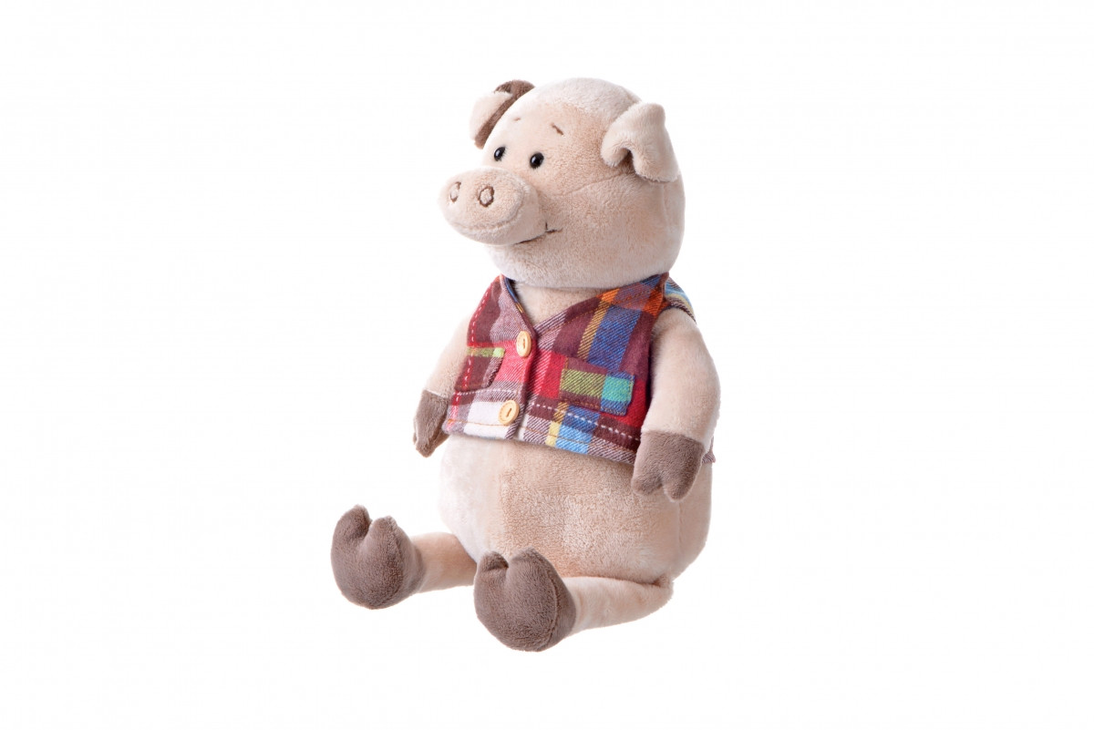 

Мягкая игрушка Same Toy Свинка в жилетке 35см THT723