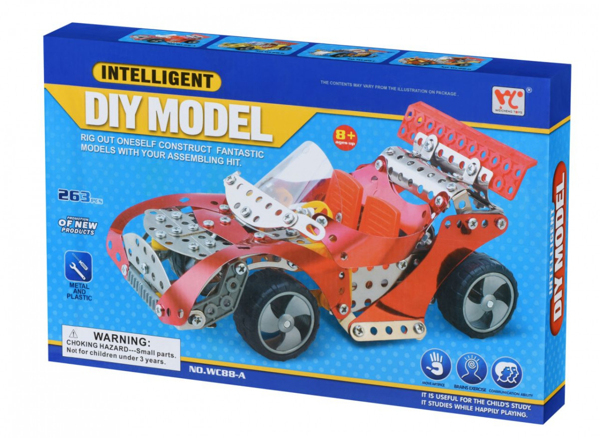 

Конструктор металлический Same Toy Inteligent DIY Model 263 эл. WC88AUt