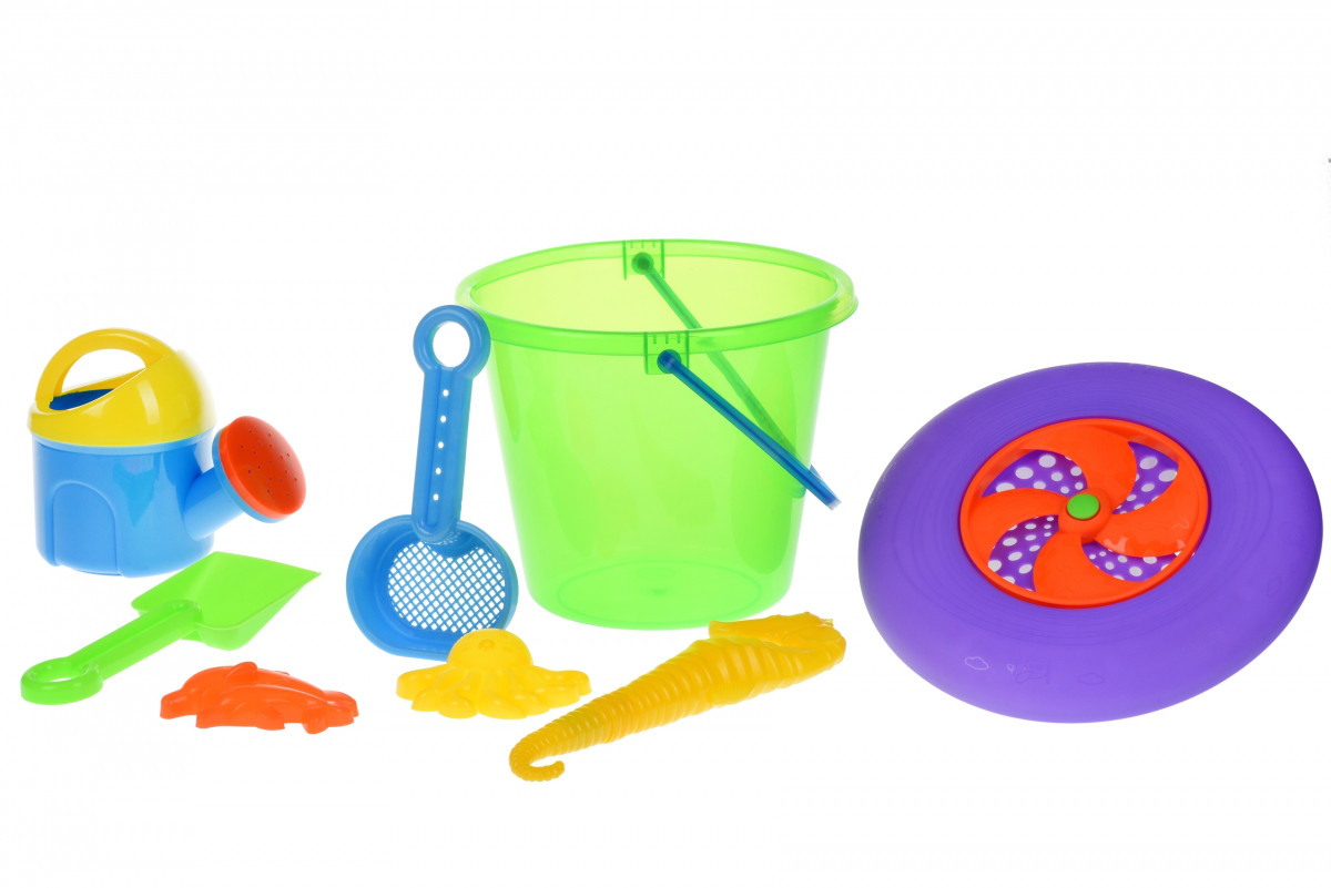 

Набор для игры с песком Same Toy с Летающей тарелкой (зеленое ведро) 8 шт HY-1205WUt-2