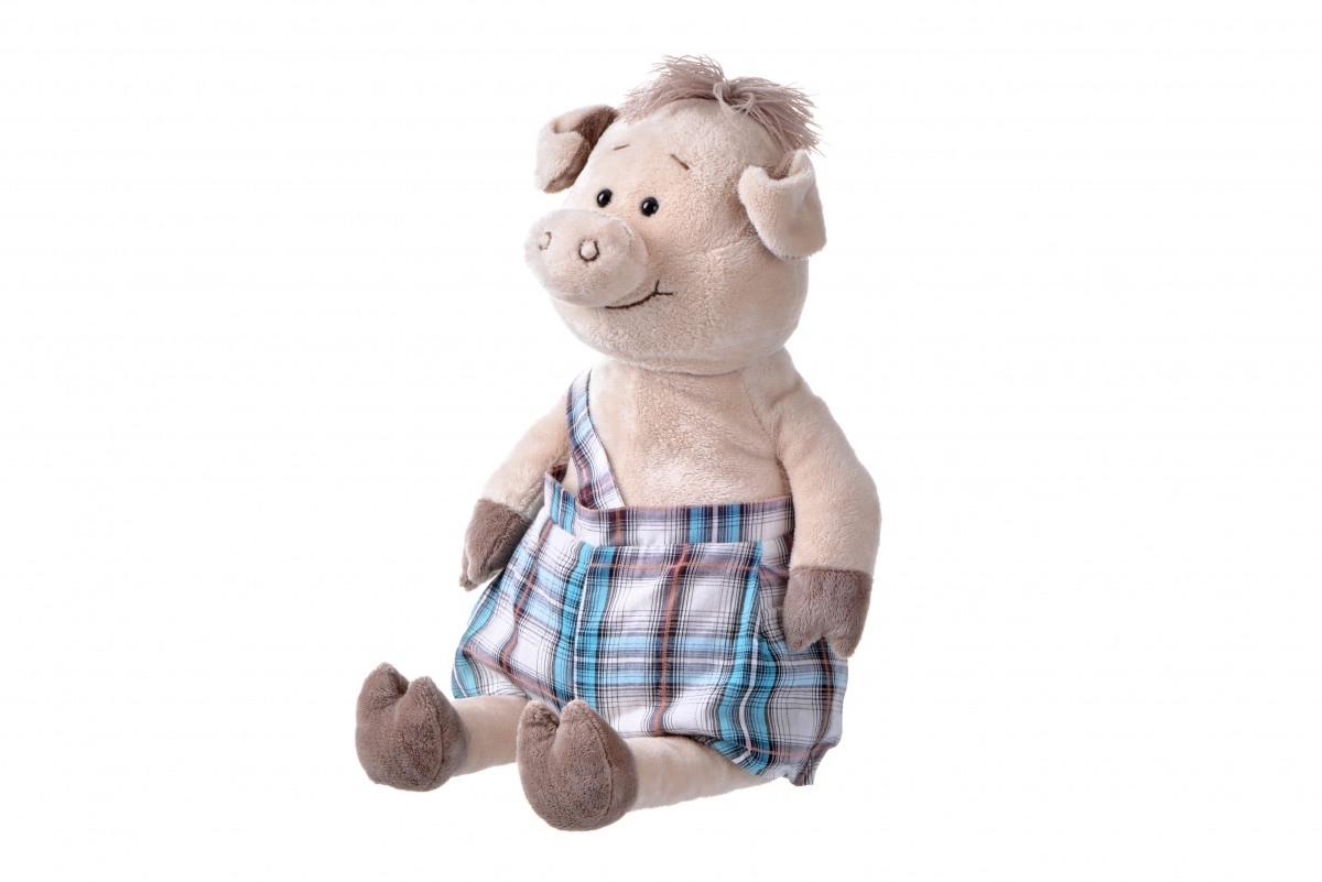 

Мягкая игрушка Same Toy Свинка в комбинезоне 45см THT706