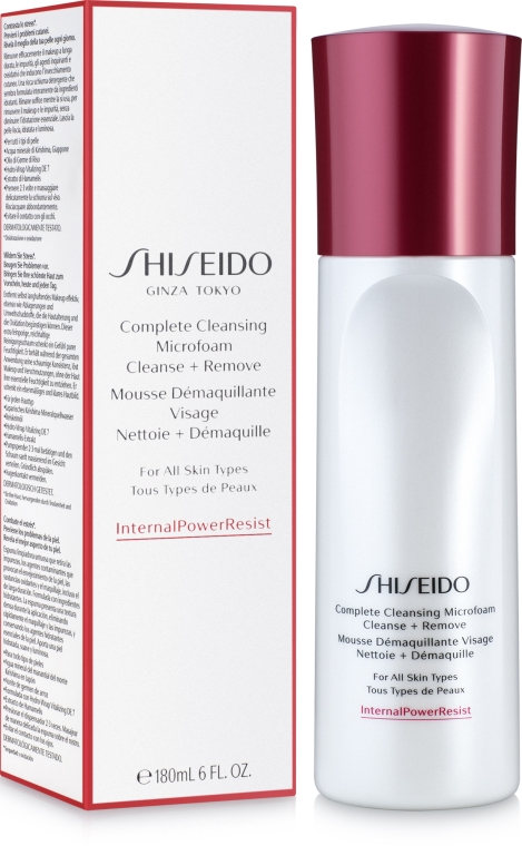 Shiseido Deep Cleansing Foam - очищающая пенка для жирной кожи