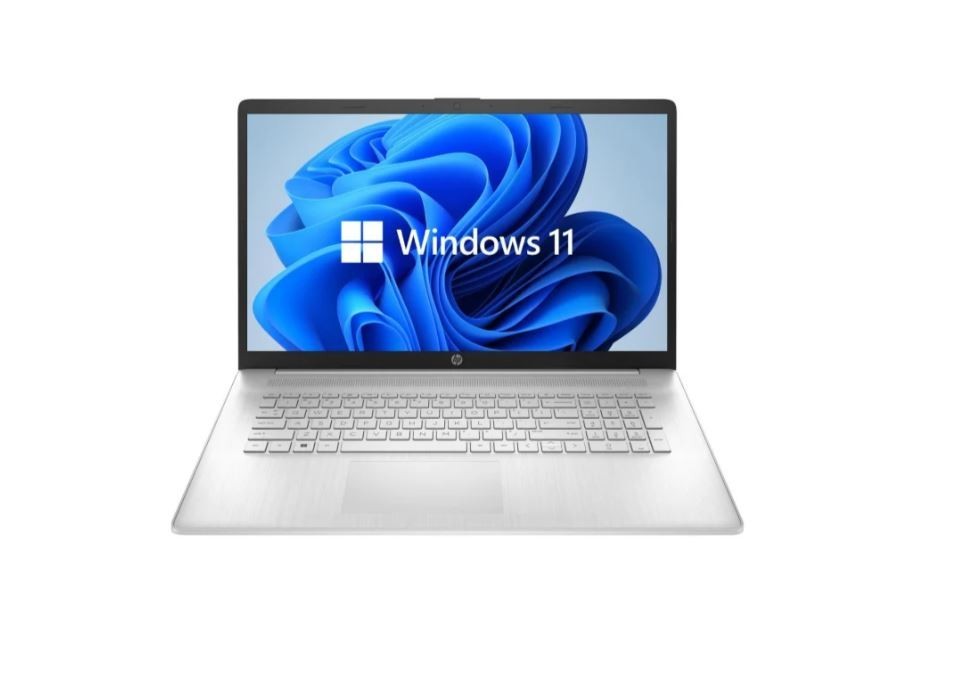 Ноутбук HP 17 i7-1255U/16GB/512/Win11 MX550 Silver Потужний для Бізнесу ...