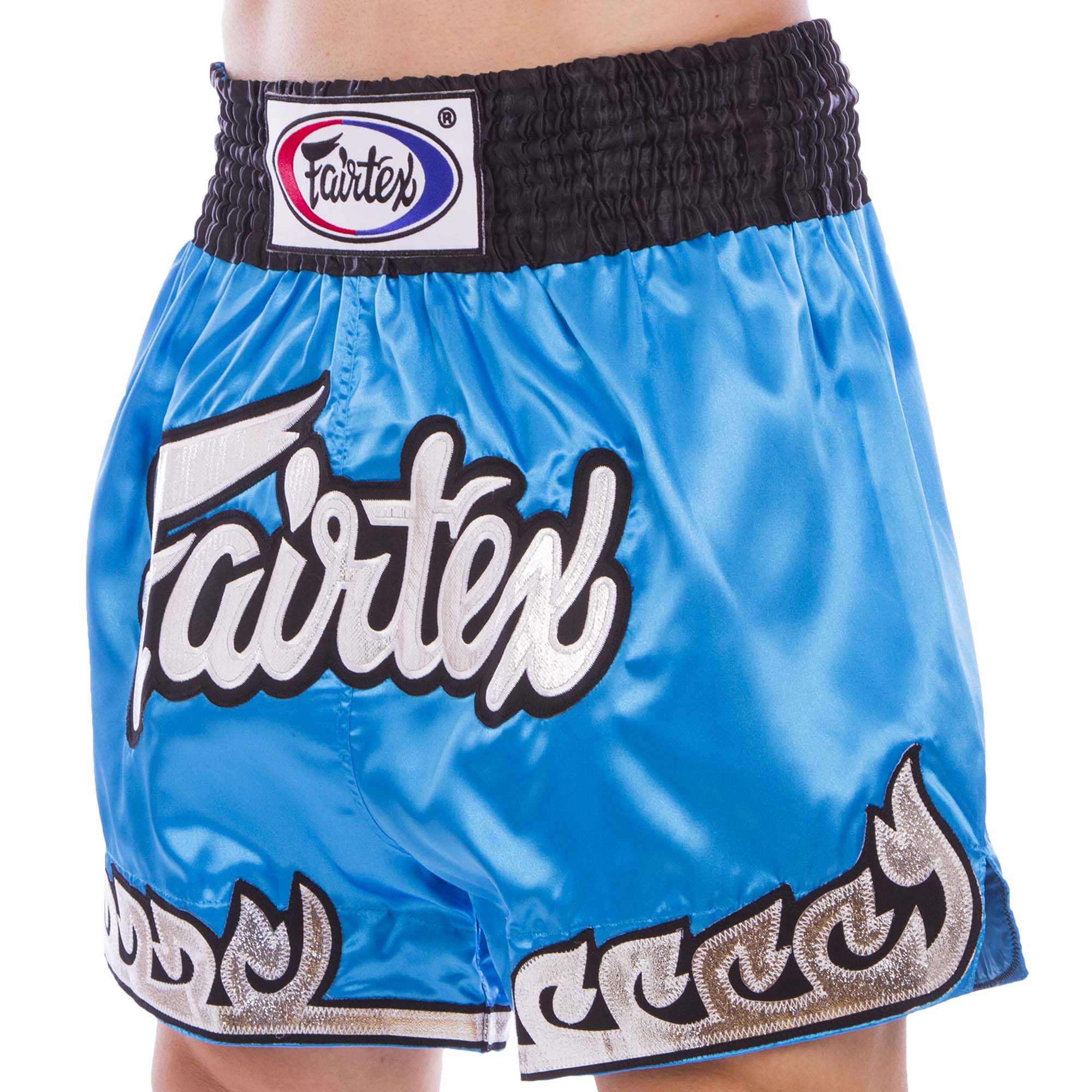 

Шорты для тайского бокса и кикбоксинга FAIRTEX голубой, Размер S