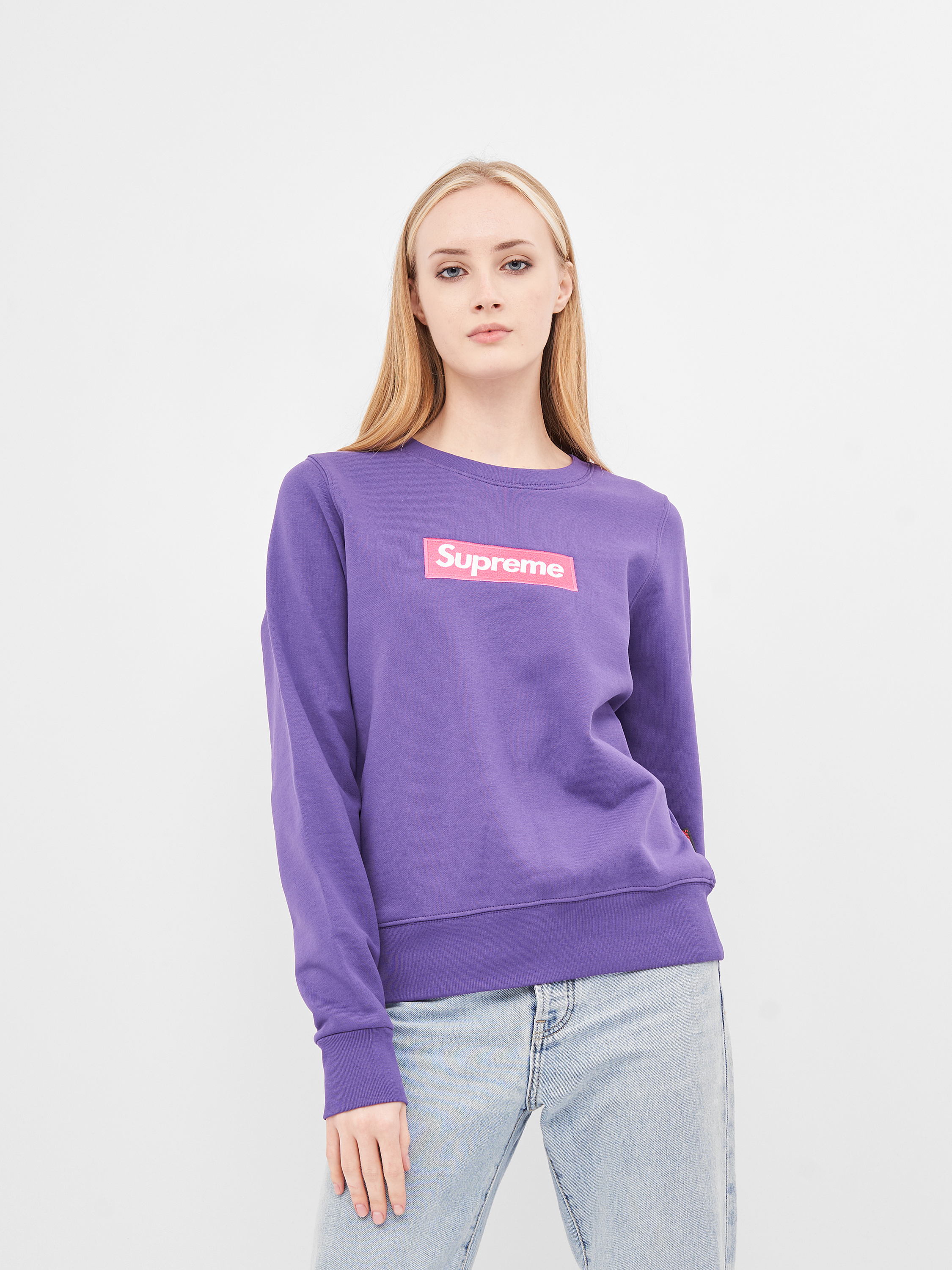 

Свитшот Supreme 10361.2  (44) Фиолетовый, Свитшот Supreme 10361.2 M (44) Фиолетовый