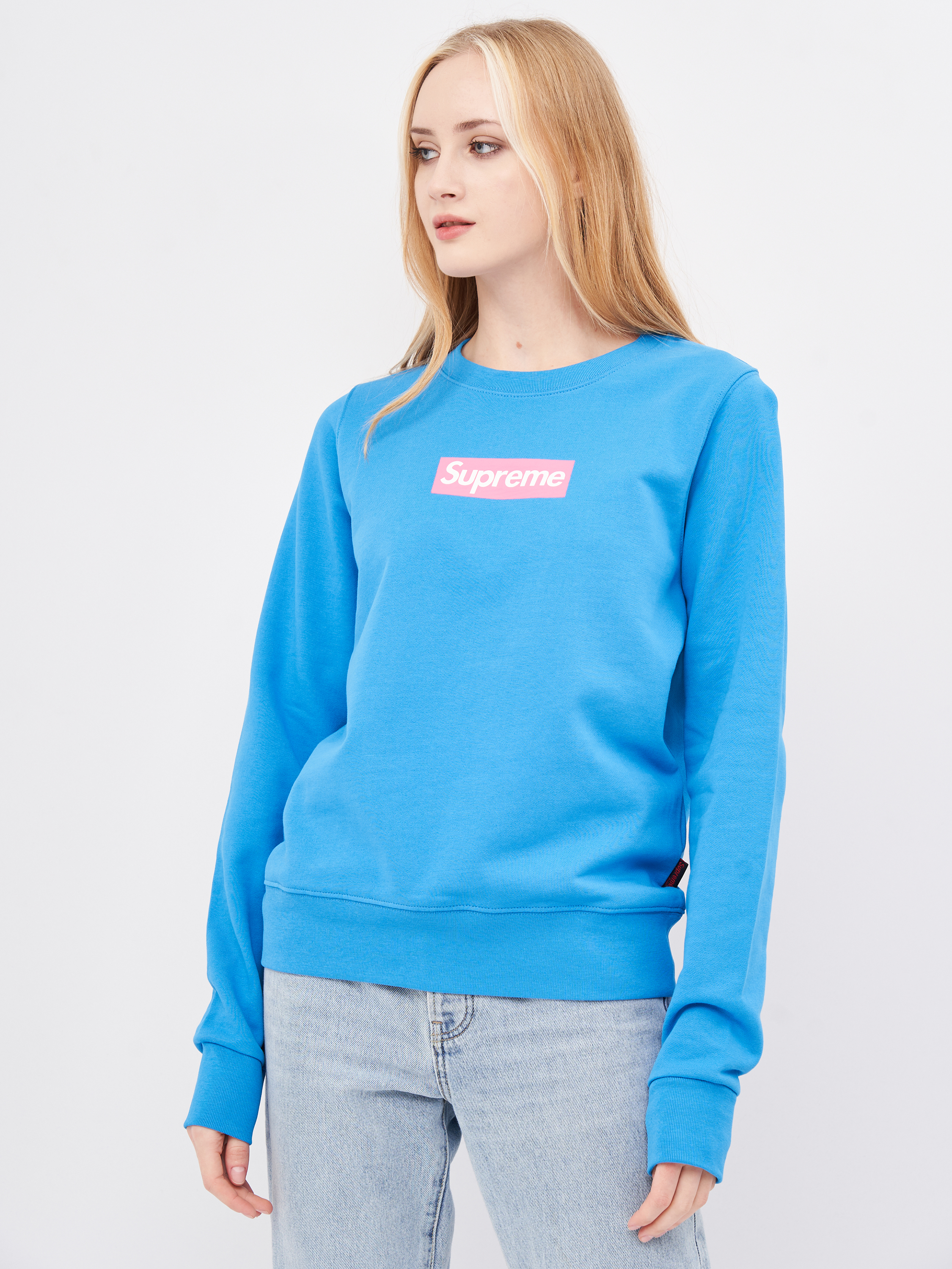 

Свитшот Supreme 10362.4  (42) Бирюзовый, Свитшот Supreme 10362.4 S (42) Бирюзовый