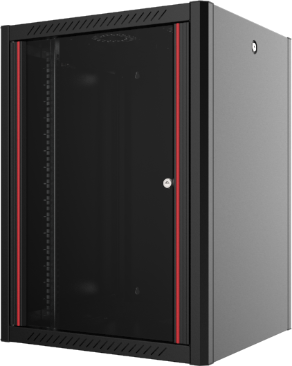 

Шафа настінна Mirsan WTN 19" 9U 600x560, RAL 9005 Чорний (MR.WTN09U56DE.01)