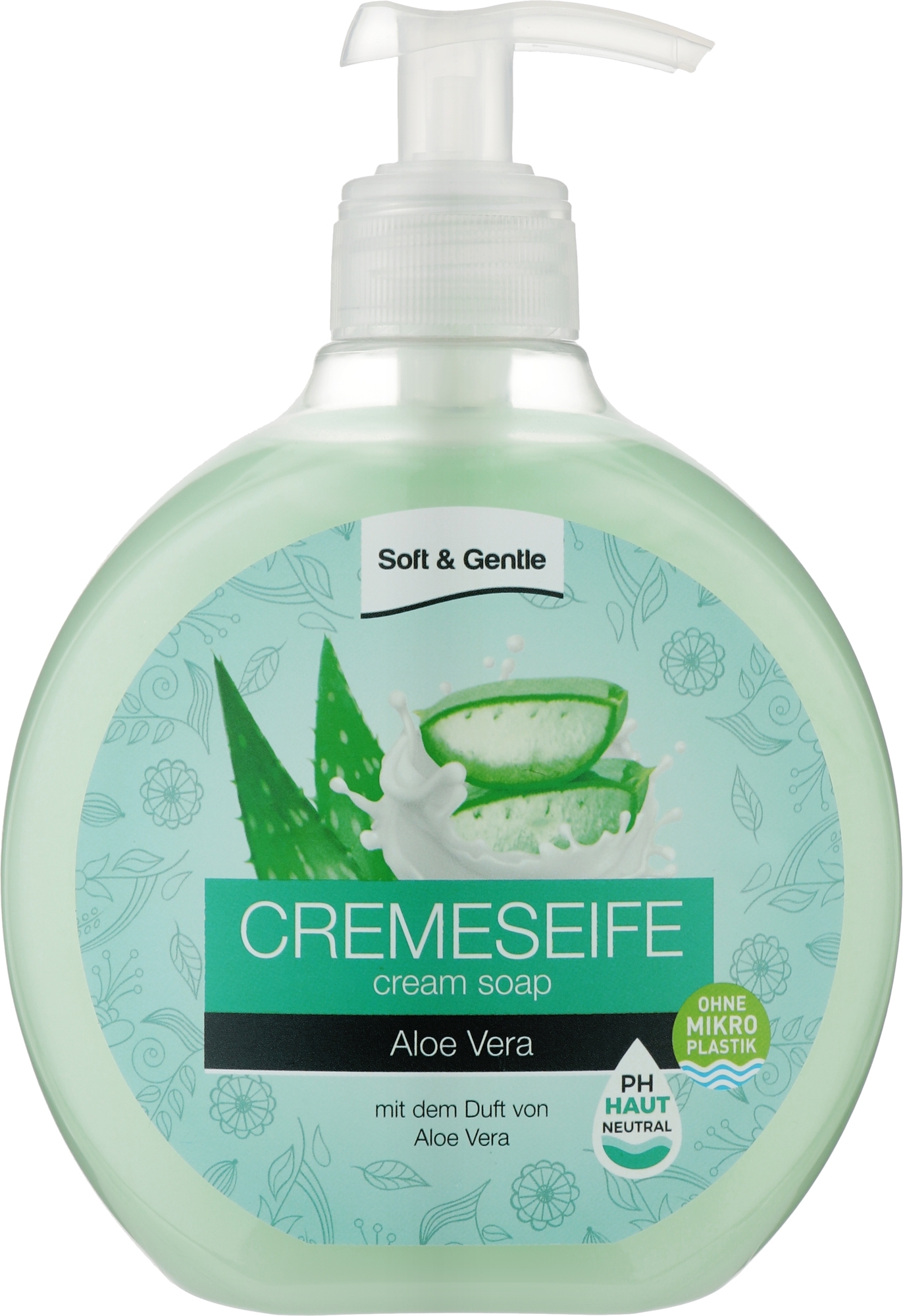 Жидкое мыло "Алоэ Вера" Soft&Gentle Aloe Vera Cremeseife 500ml (506468 ...