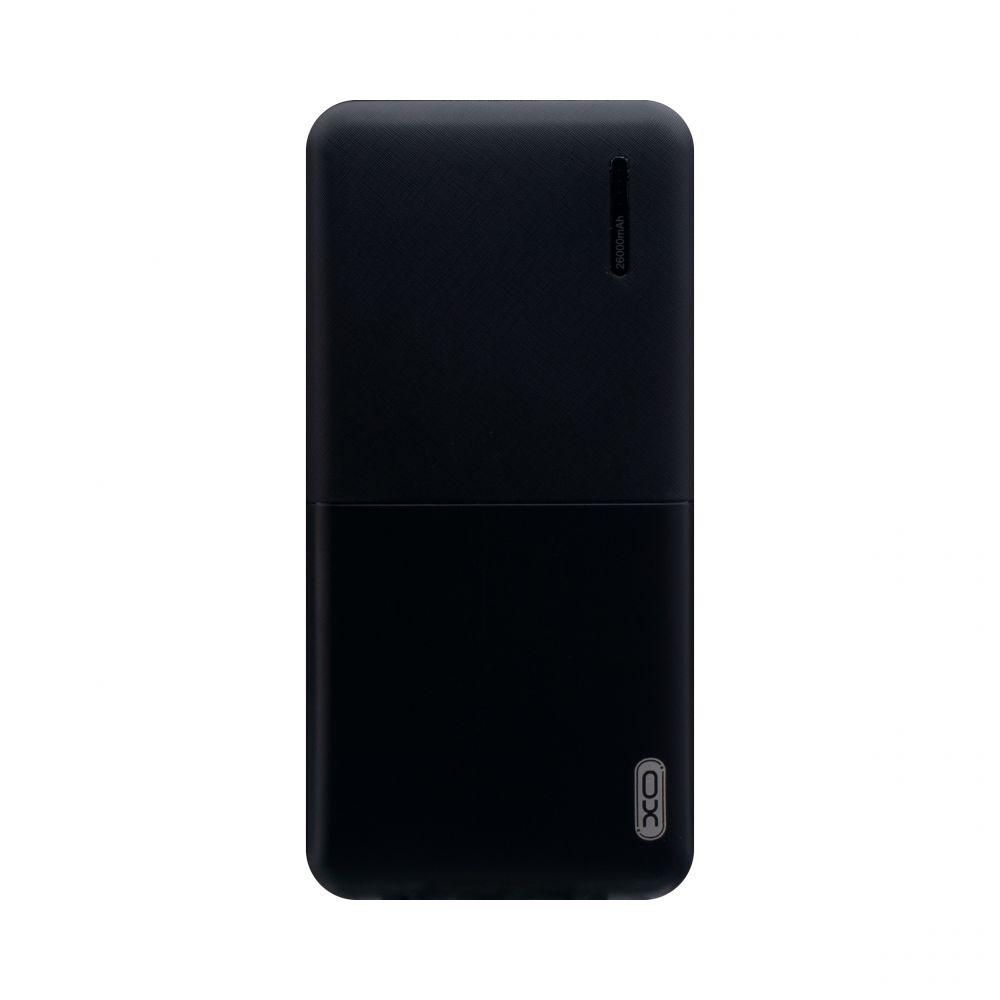 

Портативная батарея Power Bank XO PB77 LED индикатор 26000 mAh Чёрный