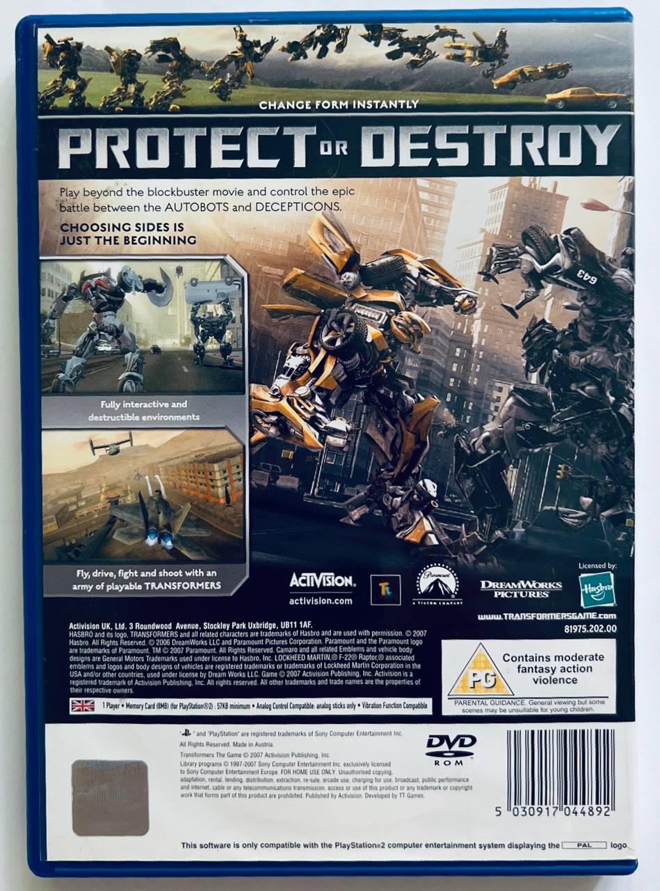 ROZETKA » Transformers The Game, Б/У, английская версия - диск для  PlayStation 2 от продавца: RetroGaming Shop купить в Украине: цена, отзывы