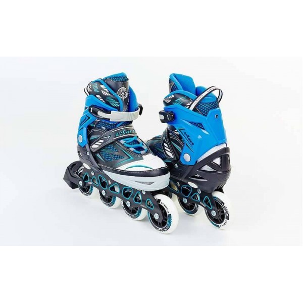 

Роликовые коньки раздвижные ZELART FOLIAGE RC-2059, Размер 35-38