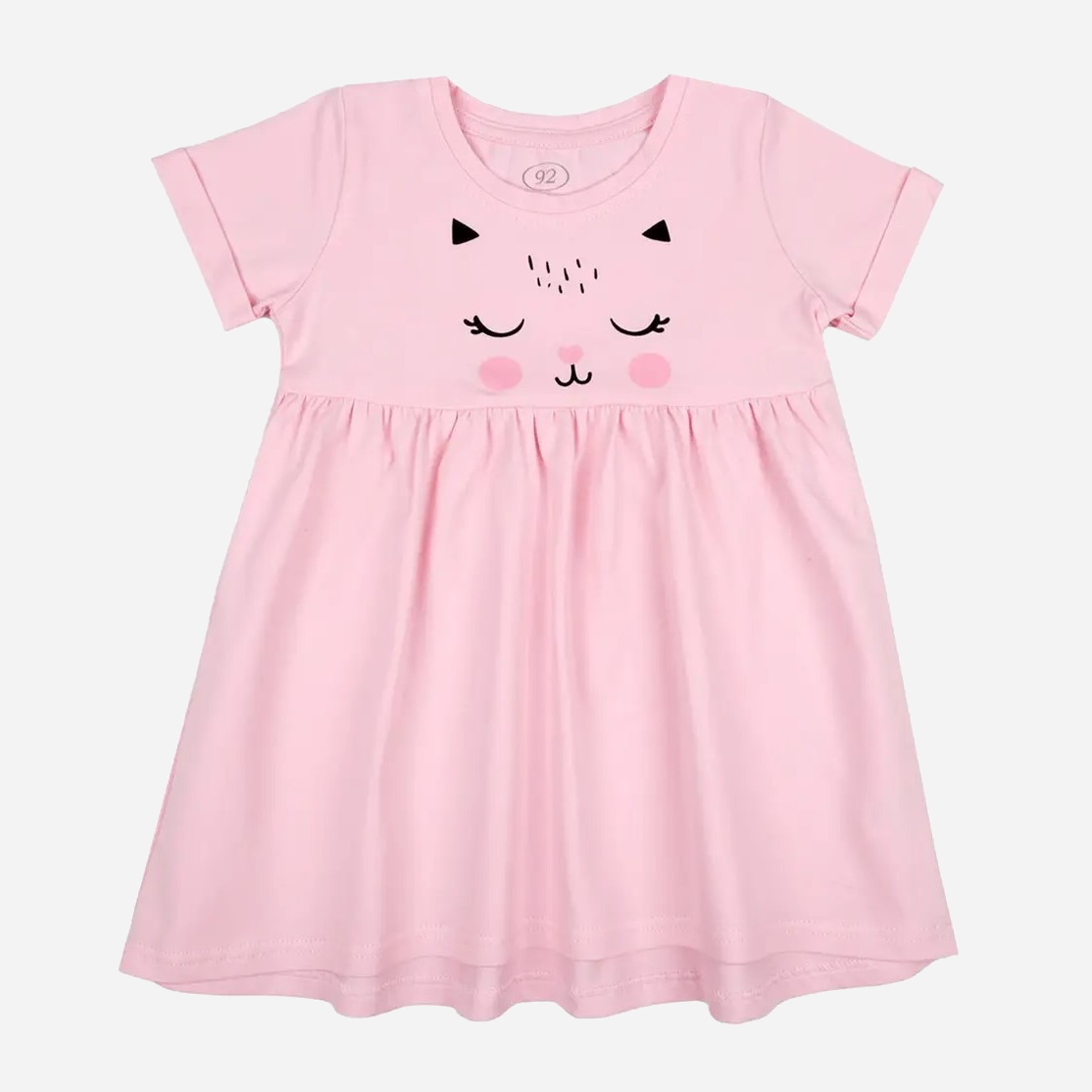 Акція на Дитяче літнє плаття для дівчинки Фламінго 160-417 110 см Рожеве від Rozetka