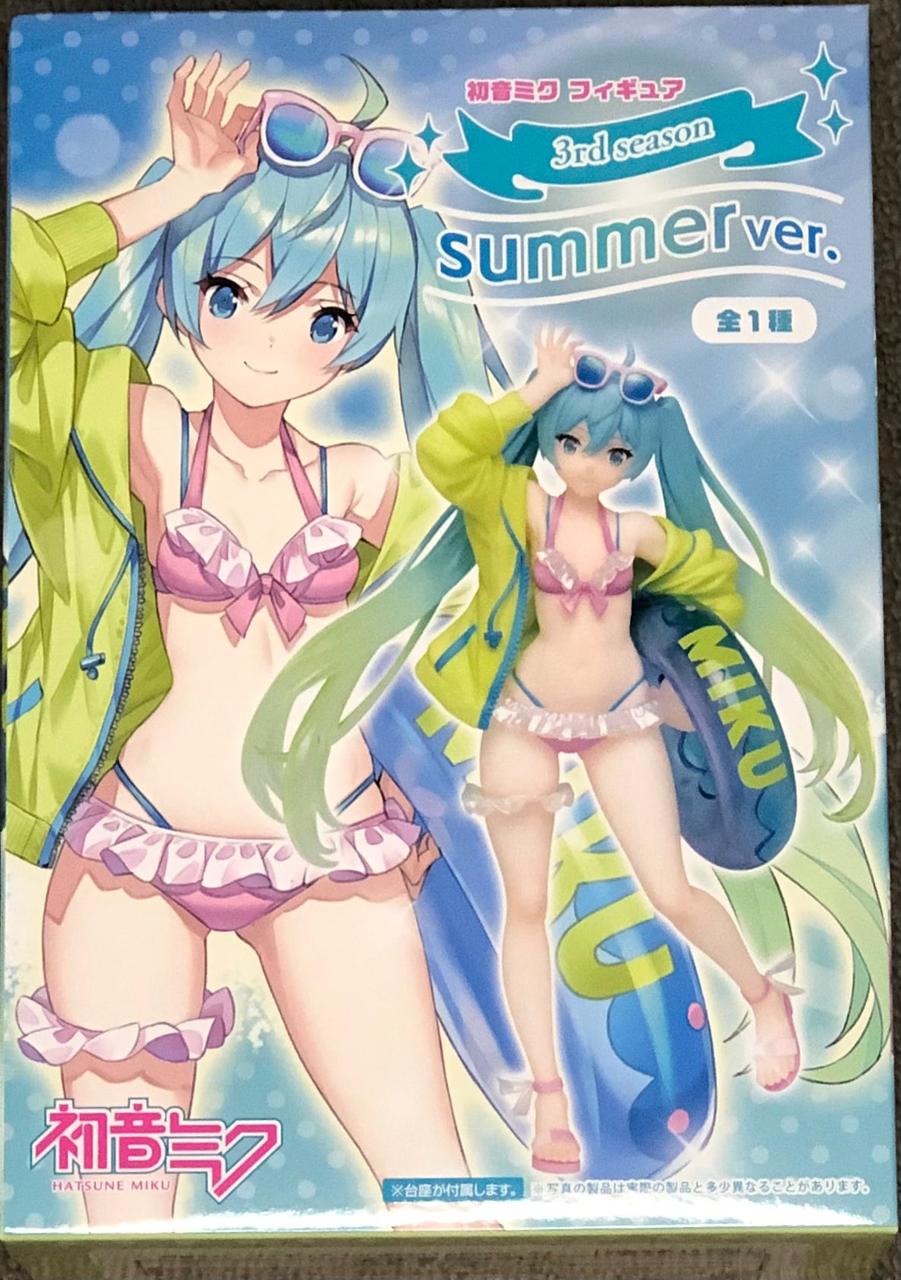 Фигурка Taito Hatsune Miku Summer Ver 3Rd. Хацунэ Мику 20 см T HM SV –  фото, отзывы, характеристики в интернет-магазине ROZETKA от продавца: Heo |  Купить в Украине: Киеве, Харькове, Днепре, Одессе,