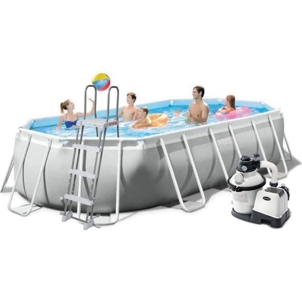 Каркасный бассейн Intex 26796 - 7, 503 x 274 x 122 см (6 000 л/ч ...