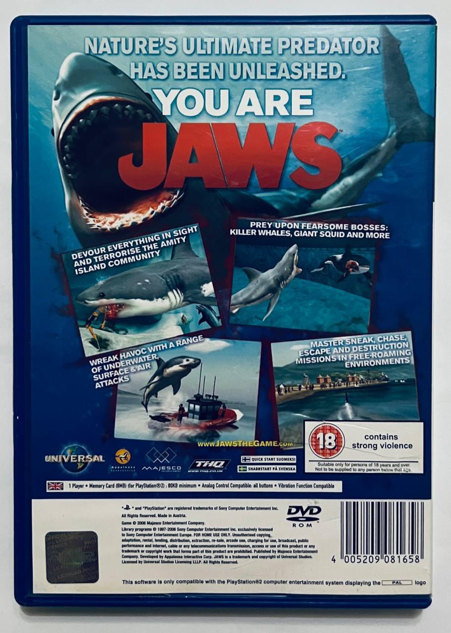 Jaws Unleashed, Б/У, английская версия - диск для PlayStation 2