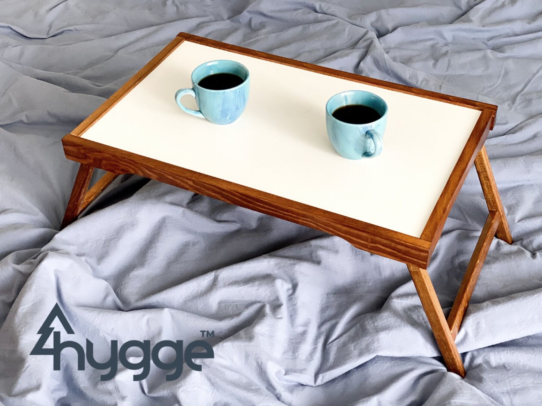 

Столик для завтрака в постель Деревянный Hygge™ Vanlig, золотой дуб Original