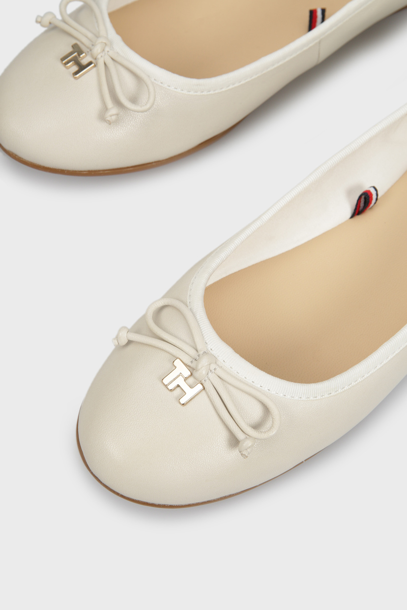 

Женские белые кожаные балетки KNOT BALLERINA Tommy Hilfiger 36 FW0FW04869