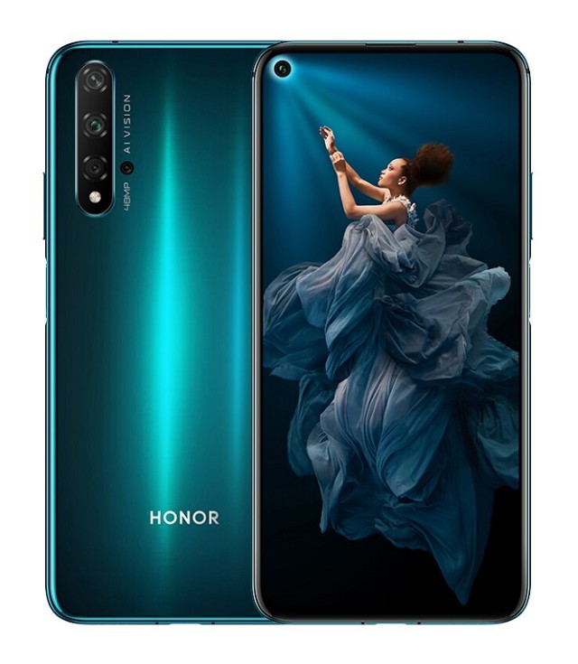 Смартфон Honor 20 8/256 Gb green, 6.26", HiSilicon Kirin 980, 3G, 4G ...
