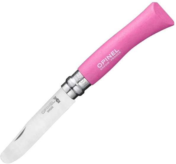 

Туристический нож Opinel №7 "My First Opinel" Розовый (2046429)