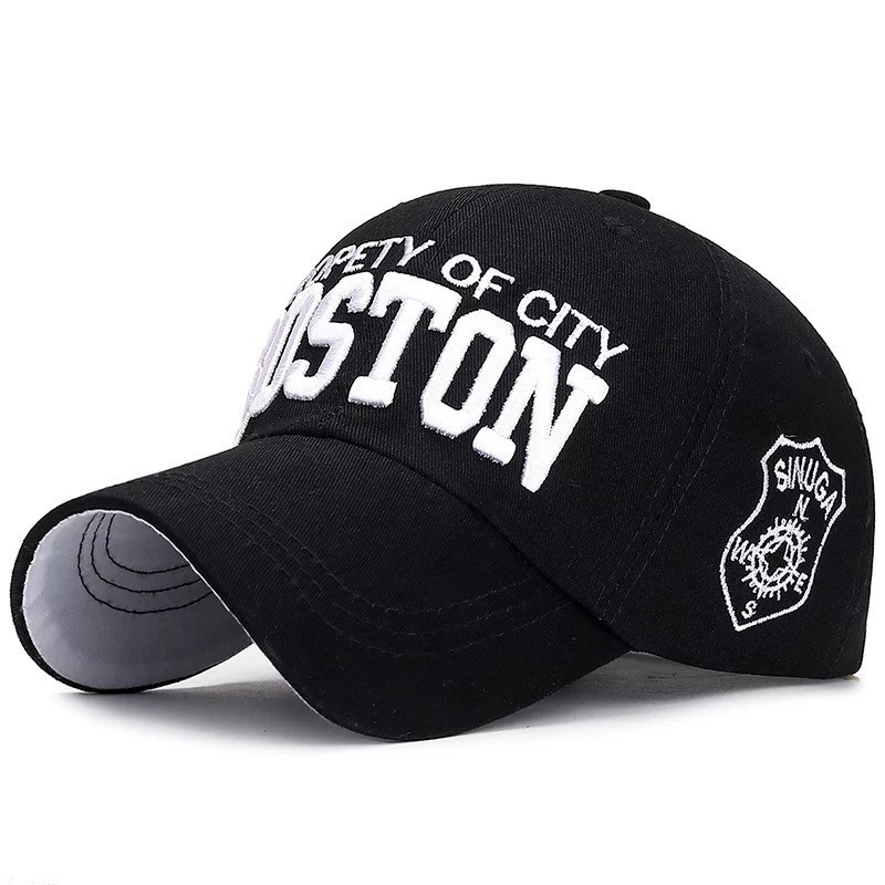 

Кепка бейсболка Boston Черная, Унисекс