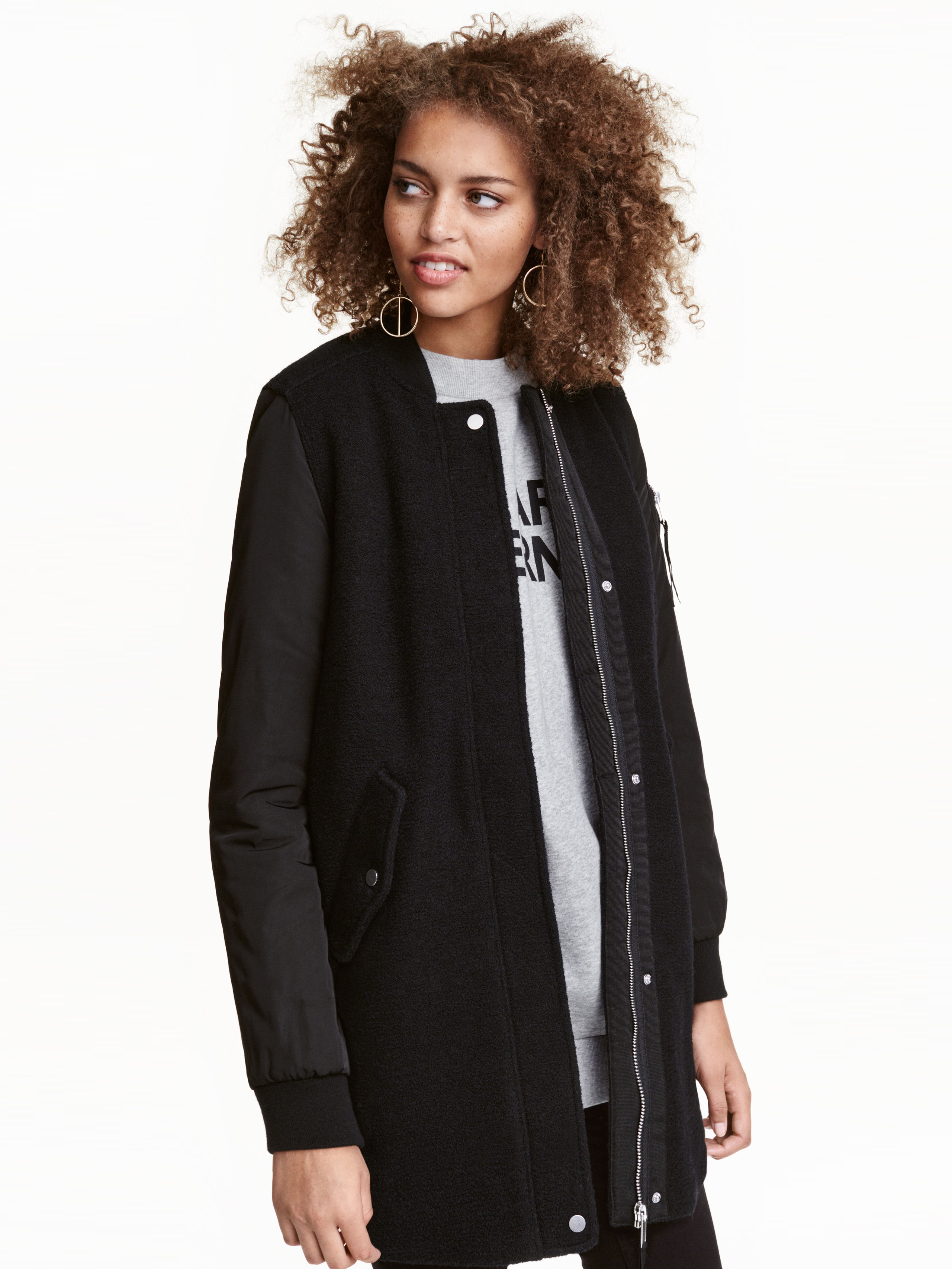 

Бомбер H&M XAZ053226TOGJ  Черный, Бомбер H&M XAZ053226TOGJ 32 Черный
